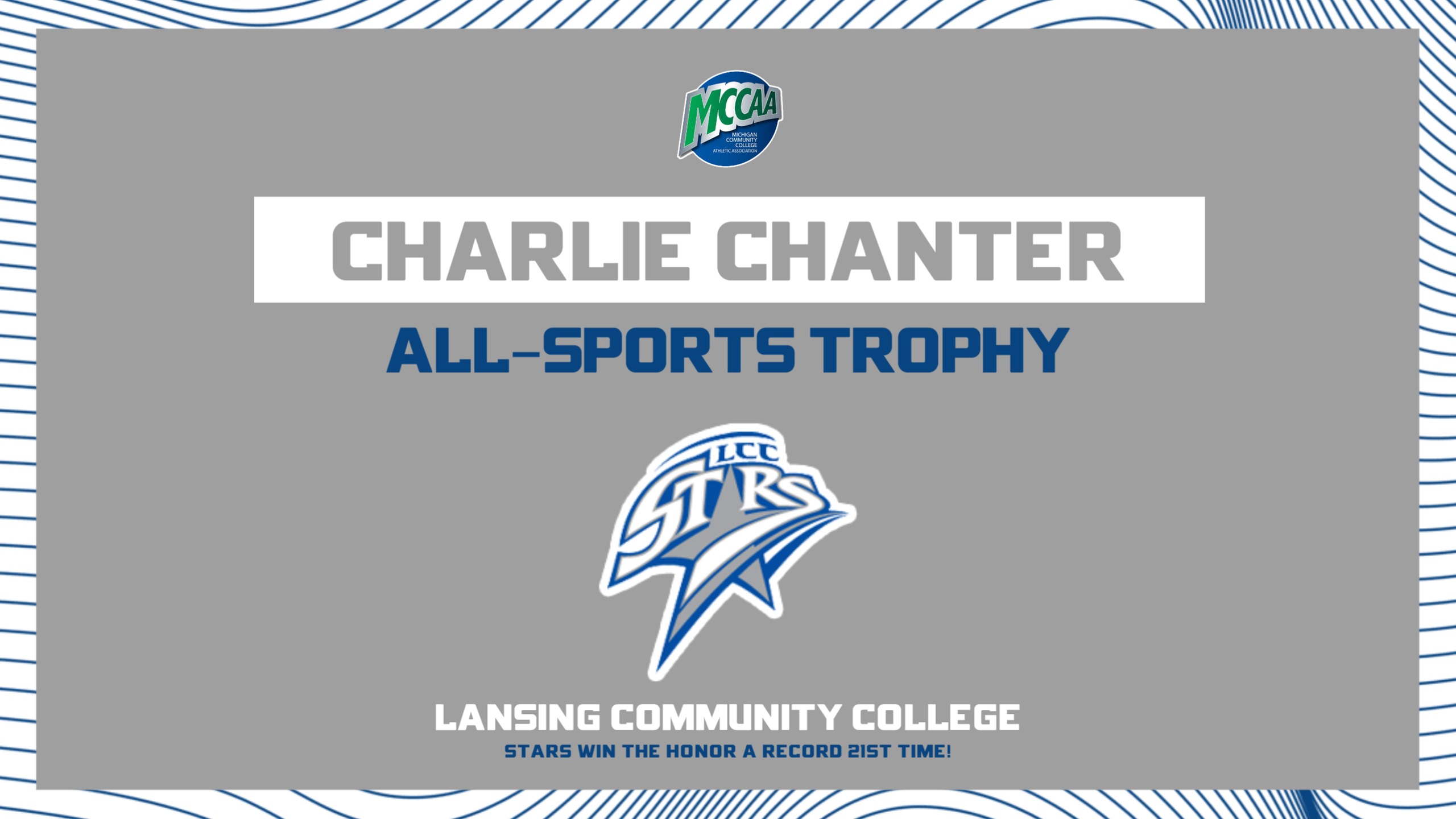 2025-26 Charlie Chanter All-Sports Trophy Winner